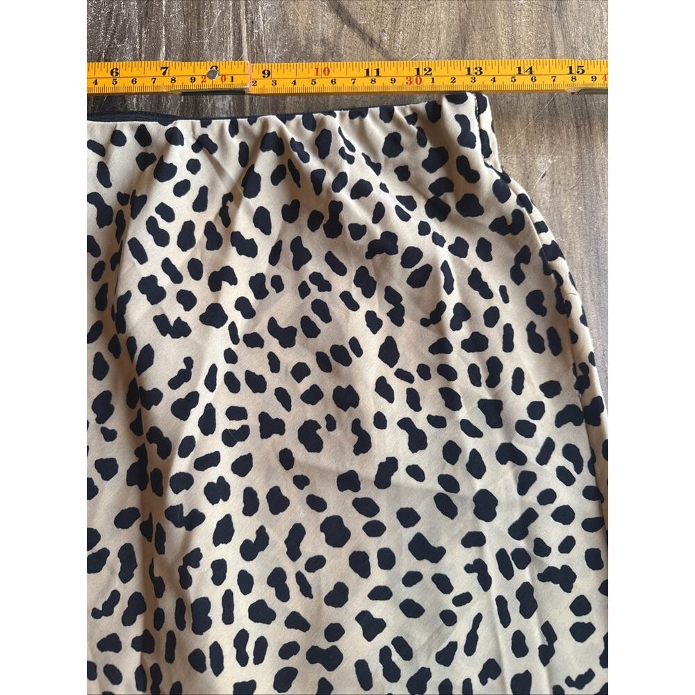 Sanctuary Animal Print Midi Skirt Women Small A Line Pull On Elastic Waist - Picture 2 of 6